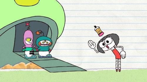 Doodle Girl Season 1 Episode 23 - Aliens!
