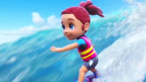 Super Wings Season 3 Episode 12 - Shark Surf Surprise