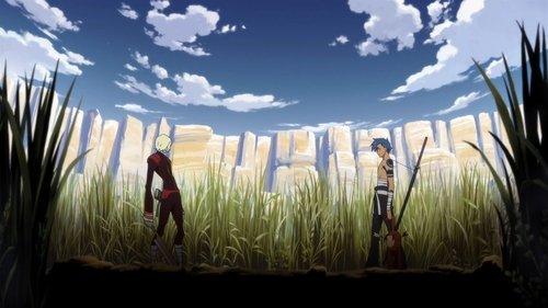 Gurren Lagann Season 1 Episode 3 - Who Do You Think You Are, Having Two Faces!!