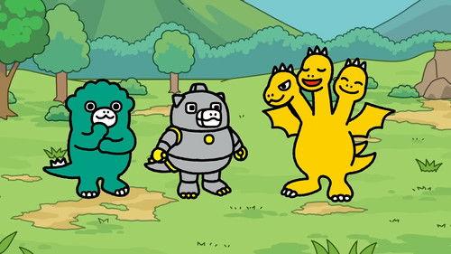 Chibi Godzilla Raids Again Season 1 Episode 2 - The Three-Headed Scary God, Chibi Ghidorah