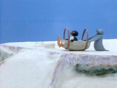 Pingu Season 1 Episode 8 - Pingu and the Avalanche Incident / Barrel of Fun