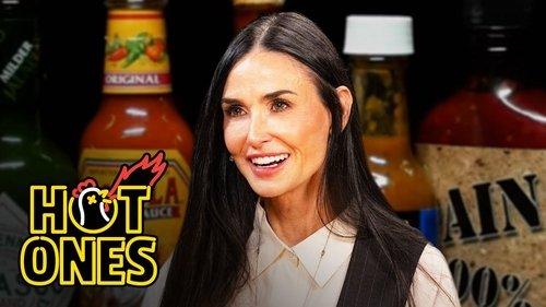 Hot Ones Season 25 Episode 12 - Demi Moore Celebrates Her Birthday While Eating Spicy Wings