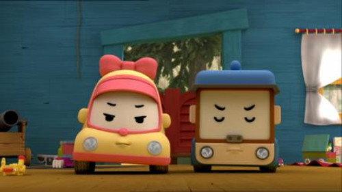 Robocar Poli Season 3 Episode 10 - Drawing Lines