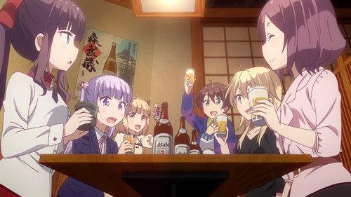 NEW GAME! Season 1 Episode 2 - So This is an Adult Drinking Party...