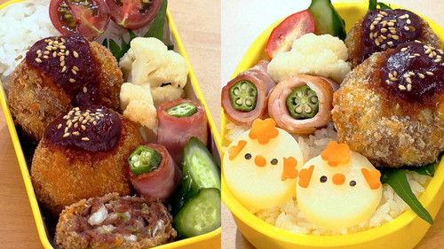 BENTO EXPO Season 6 Episode 7 - Colorful Inari-sushi Bento & Cabbage Menchi-katsu Bento
