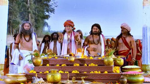 Mahabharat Season 18 Episode 4 - Krishna lifts the Govardhan hill