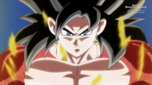 Super Dragon Ball Heroes Season 1 Episode 5 - The Mightiest Warrior! Super Saiyan 4 Vegetto!!