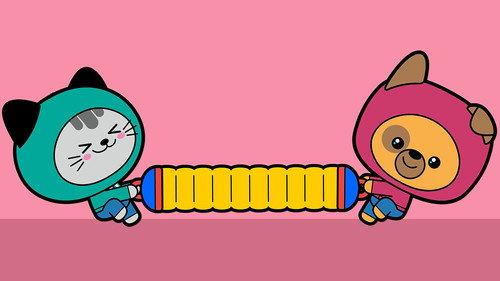 Kit&Pup Season 1 Episode 19 - Squashy and Stretchy