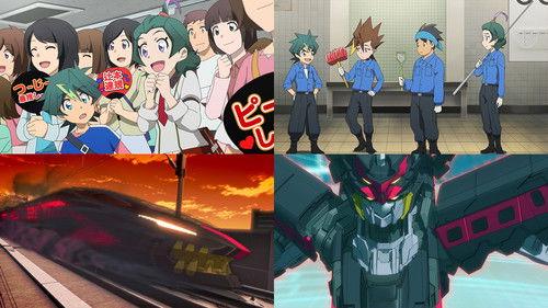 Shinkansen Henkei Robo Shinkalion: THE ANIMATION Season 2 Episode 14 - A Cruel Blade in the Darkness! Dark Shinkalion!!