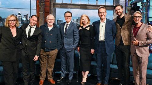 The Late Show with Stephen Colbert Season 7 Episode 21 - The cast of "Succession"