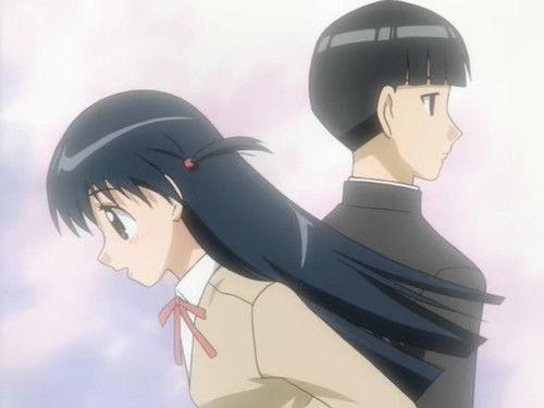 School Rumble Season 1 Episode 1 - Pounding Heart at a New School Term! Struggle with a Love Letter! Zooming on Bicycles!