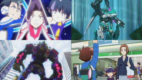 Shinkansen Henkei Robo Shinkalion: THE ANIMATION Season 1 Episode 12 - Impact!! Shinkalion N700A Nozomi