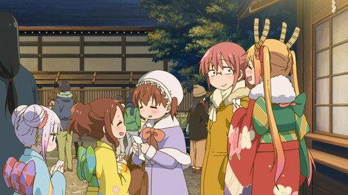 Miss Kobayashi's Dragon Maid Season 1 Episode 11 - Year End, New Year! (No Comiket Bit This Time)