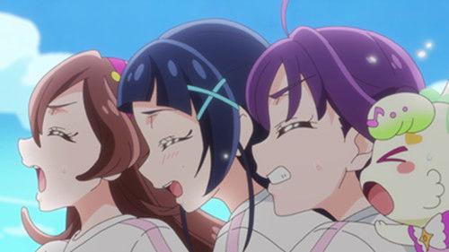 You and Idol Precure Season 1 Episode 16 - Full Bloom! Intensive Practice! Hanamichi Town Festival!