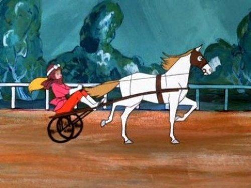 The Perils of Penelope Pitstop Season 1 Episode 9 - Hair Raising Harness Race