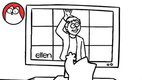 Simon’s Cat Season 10 Episode 10 - Screen Grab (Specially Dedicated to Ellen's Cat Week!)