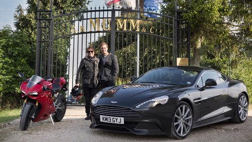 Road Rivals Season 1 Episode 1 - Aston Martin v. Ducati, Champagne and Swords