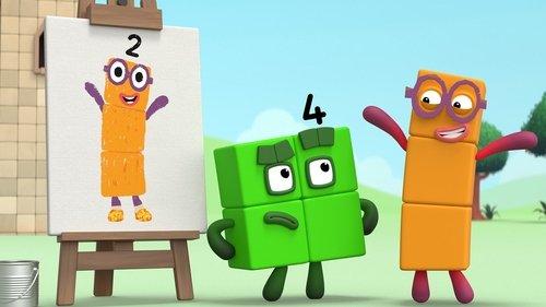 Numberblocks Season 6 Episode 1 - Painting by Numbers