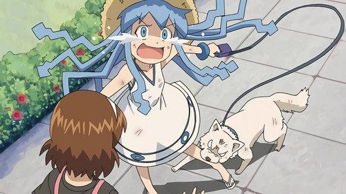 Squid Girl Season 2 Episode 3 - How About A Squiddle Walk?! / Time To Squidzercise?! / Wanna Lend A Helping Tentacle?!