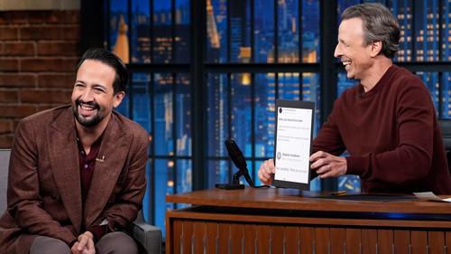 Late Night with Seth Meyers Season 12 Episode 15 - Lin-Manuel Miranda, Bernadette Peters