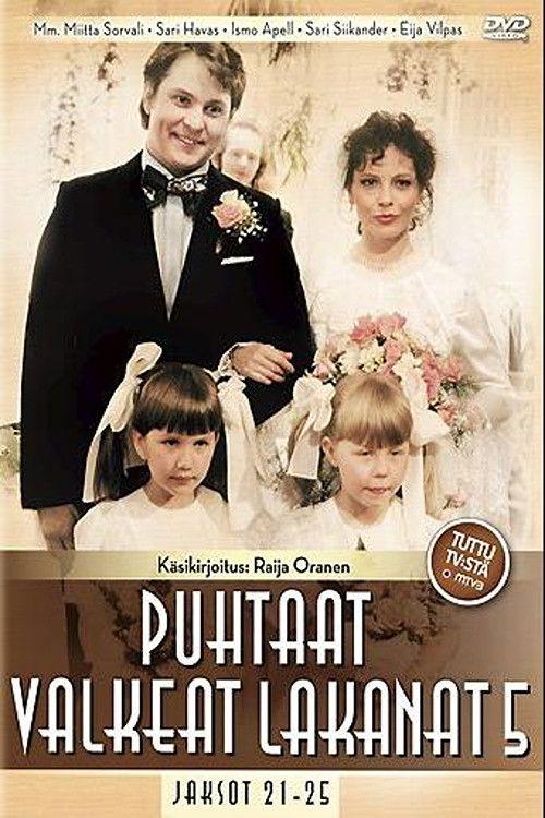 Puhtaat valkeat lakanat poster