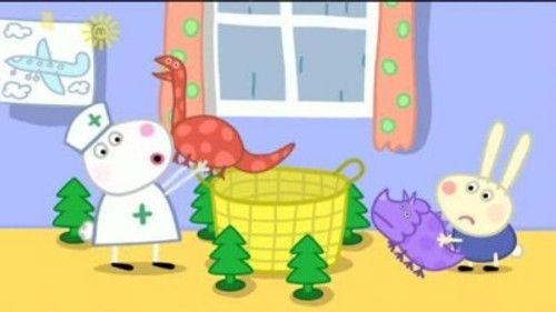 Peppa Pig Season 3 Episode 8 - Richard Rabbit Comes to Play