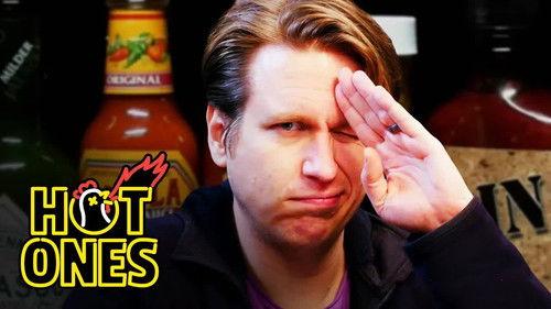 Hot Ones Season 7 Episode 10 - Pete Holmes Does Improv While Eating Spicy Wings