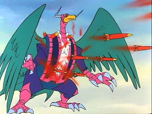 Reideen the Brave Season 1 Episode 22 - Chaotic Attack! The Talons of Kondorun, The Devil Bird