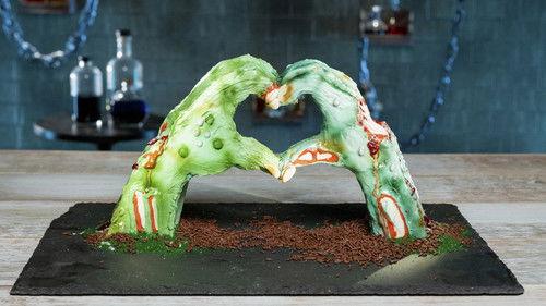 Halloween Cookie Challenge Season 2 Episode 2 - Half-Face Makeup and Zombie Parts