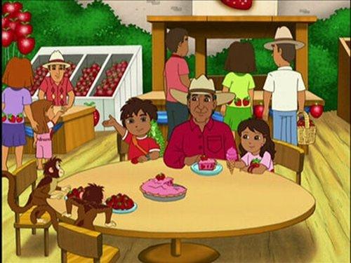 Go, Diego, Go! Season 3 Episode 1 - Green Iguana Helps Abuelito Plant a New Strawberry Farm!