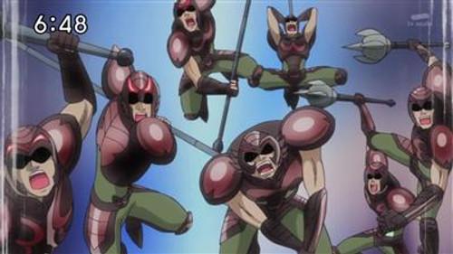 Saint Seiya Omega Season 1 Episode 61 - A Great Army Approaches! The Battle to Defend Palaestra!