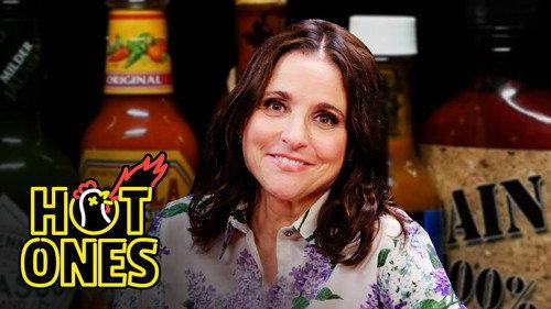 Hot Ones Season 21 Episode 2 - Julia Louis-Dreyfus Fires Her Publicist While Eating Spicy Wings