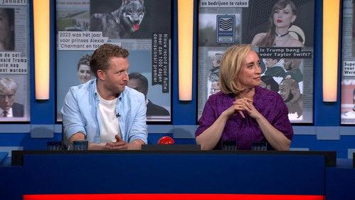 Dit Was Het Nieuws Season 46 Episode 7 - Michiel Vos & Eva Jinek