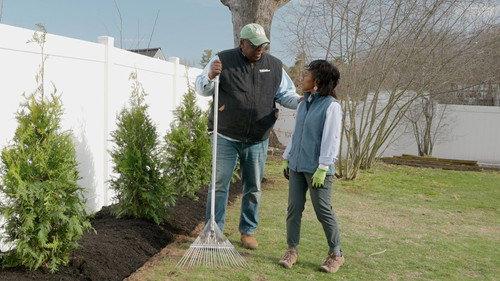 Ask This Old House Season 24 Episode 5 - Planting Arborvitaes, Storage Rack