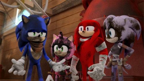Sonic Boom Season 1 Episode 43 - Fire in a Crowded Workshop