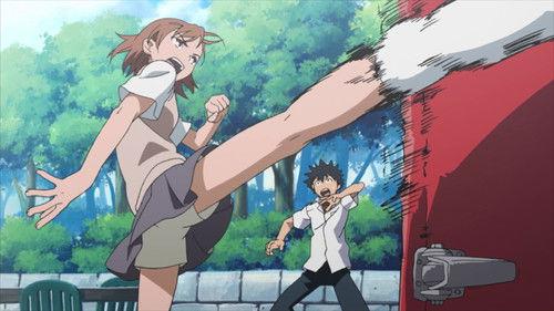 A Certain Magical Index Season 1 Episode 10 - Mikoto Misaka (Sissy)