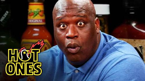 Hot Ones Season 8 Episode 8 - Shaq Tries to Not Make a Face While Eating Spicy Wings