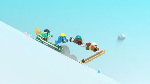 Oggy Oggy Season 2 Episode 1 - The Sled Race