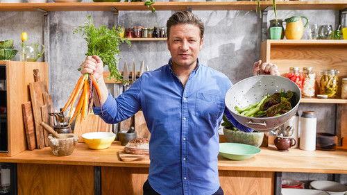 Jamie's Meat-Free Meals Season 1 Episode 8 - Tomato Risotto, Spinach Pancakes, Summer Veg Blanket Pie