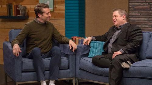 Comedy Bang! Bang! Season 3 Episode 1 - Patton Oswalt Wears a Black Blazer and Dress Shoes