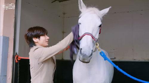 Background image for The prince cleaning up horse manure