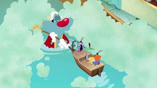 Oggy and the Cockroaches Season 5 Episode 3 - The Levee of the King