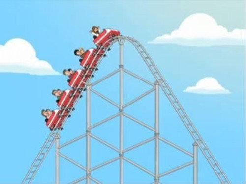 Seth MacFarlane's Cavalcade of Cartoon Comedy Season 1 Episode 9 - Barry Gibb Rides a Roller Coaster