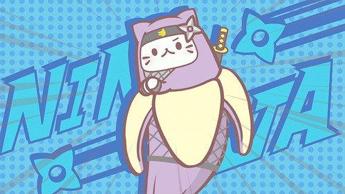 Bananya Season 2 Episode 4 - Bananya and Ninja Training, Nya