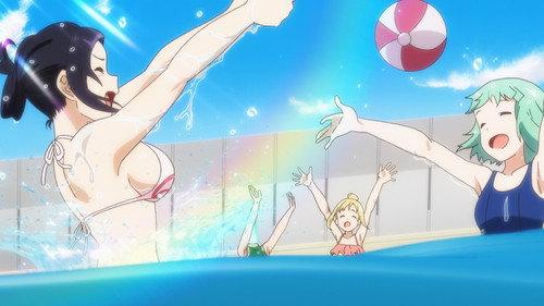 Interviews with Monster Girls Season 1 Episode 12 - Demi-chans Want to Swim