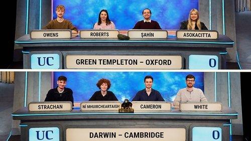 University Challenge Season 55 Episode 9 - Green Templeton College, Oxford v Darwin College, Cambridge