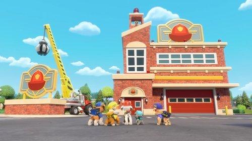 Rubble & Crew Season 1 Episode 20 - The Crew and Marshall Build a Fire Station