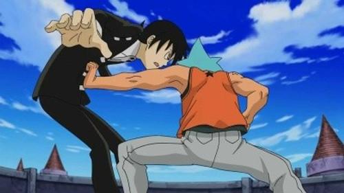 Soul Eater Season 1 Episode 38 - Asura's Temptation - The Big Man's Uncontrollable Irritation?