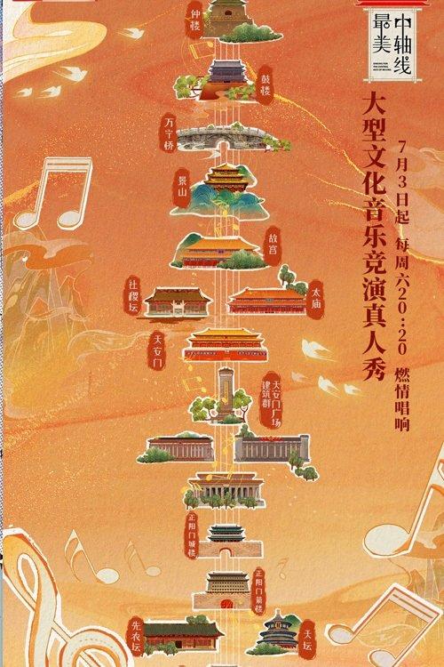 Singing for the Central Axis of Beijing poster