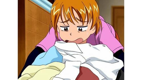 Pretty Cure Season 2 Episode 7 - Fight, Nagisa! The prodigious power of housework at the scene of a fire